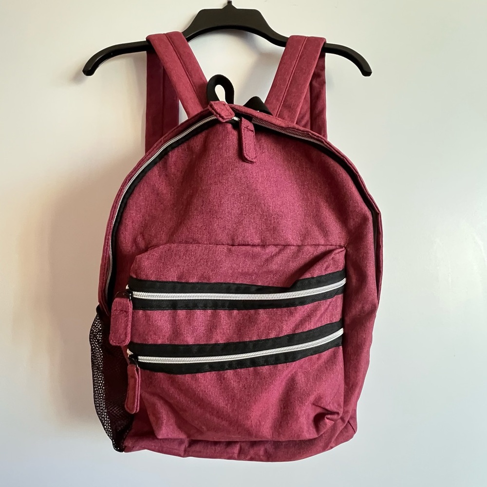 BNWOT DARK PINK BACKPACK